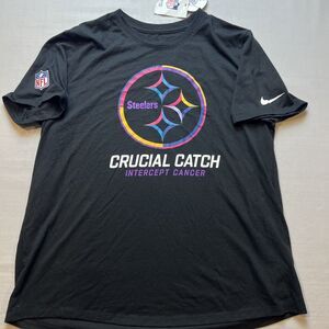 Nike On Field Women’s Crucial Catch Steelers T-Shirt NWT
